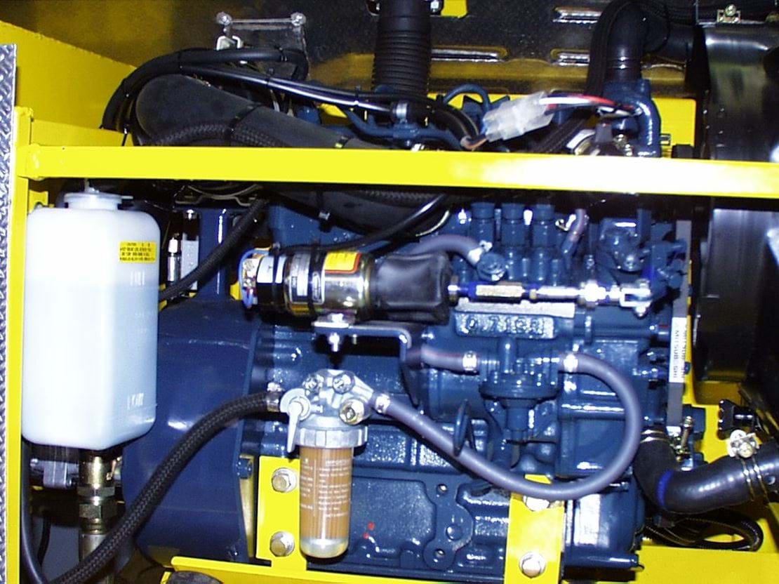 Turret Kubota Engine